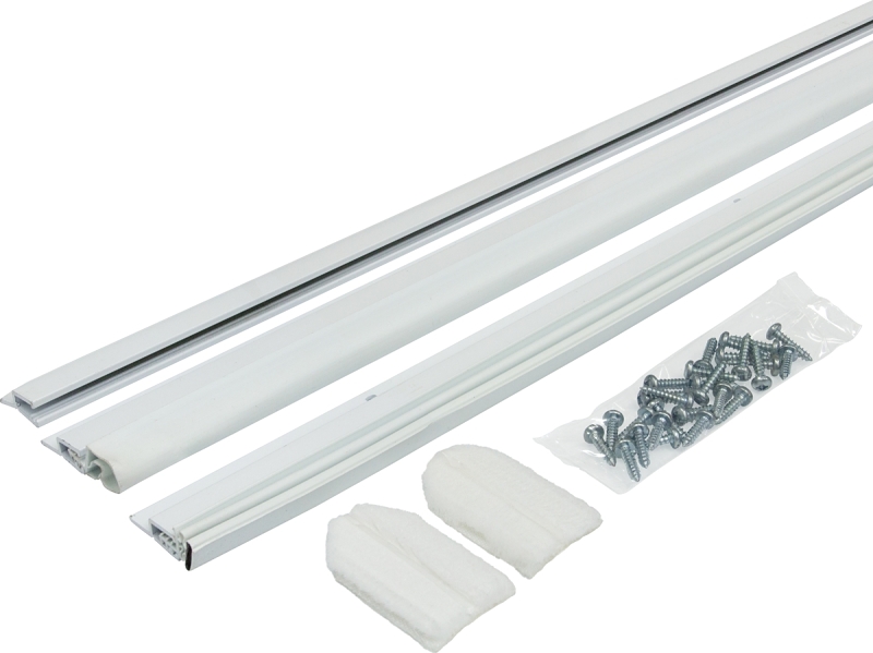 Climaloc CF21725 Door Jamb, 2 in W, Aluminum/Vinyl