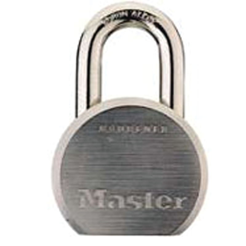 Master Lock Magnum Series M930BLCDLHHC Padlock, Different Key, 7/16 in Dia Shackle, Boron Carbide Shackle, Steel Body