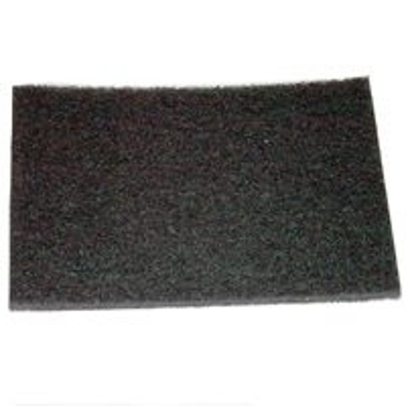 Essex Silver Line 1218THKB Floor Stripping Pad, Black, 12 in L, 18 in W
