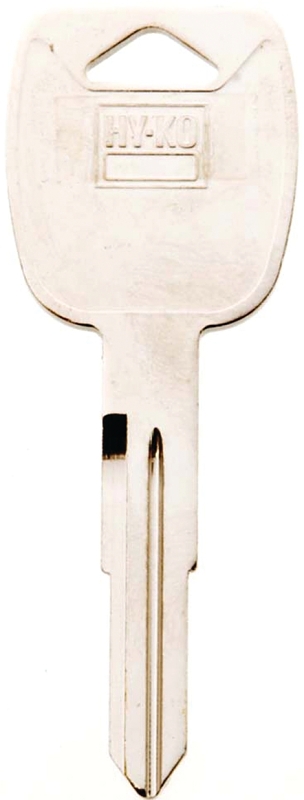 Hy-Ko 11010B101 Key Blank, Brass, Nickel, B101 Key Number