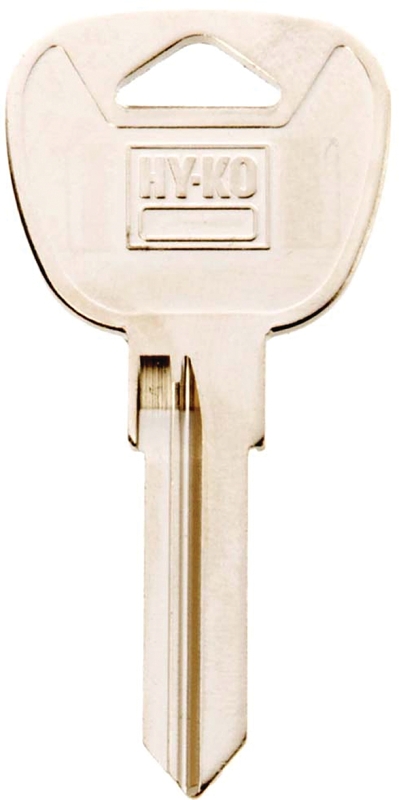 Hy-Ko 11010BMW3 Automotive Key Blank, Brass, Nickel, For: BMW Vehicle Locks