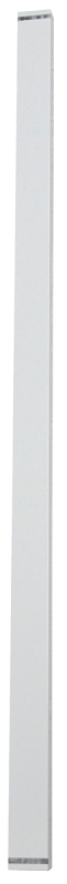 Regal WP-3-0W Wide Picket, Aluminum, White, Powder-Coated