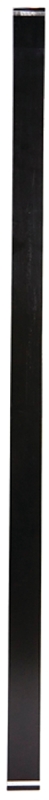Regal WP-3-BL Wide Picket, Aluminum, Black, Powder-Coated