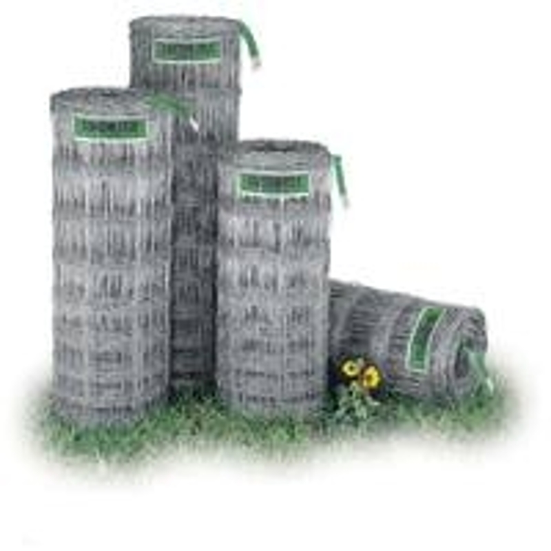 Rangemaster 6774 Series Field Fence, 12 in, 32 in H, 330 ft L, 12 ga Gauge, Steel, Galvanized