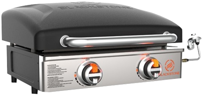 Blackstone On the Go Tailgater Griddle Combo 534-Sq in Black