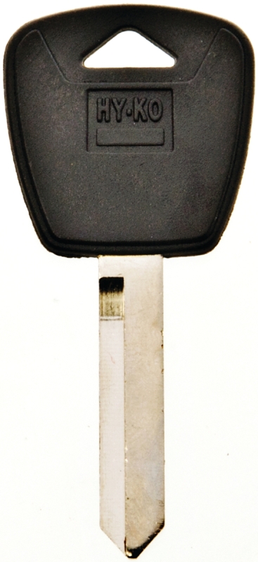 Hy-Ko 12005H56 Key Blank, Brass/Plastic, Nickel, For: Ford, Lincoln, Mercury Vehicles, H56 Key Number