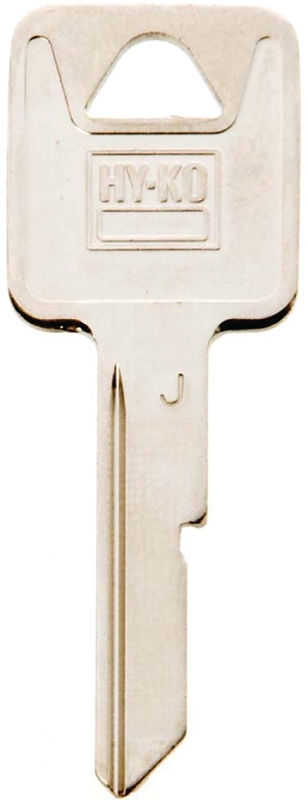 Hy-Ko 11010B46 Key Blank, Brass, Nickel, B46 Key Number