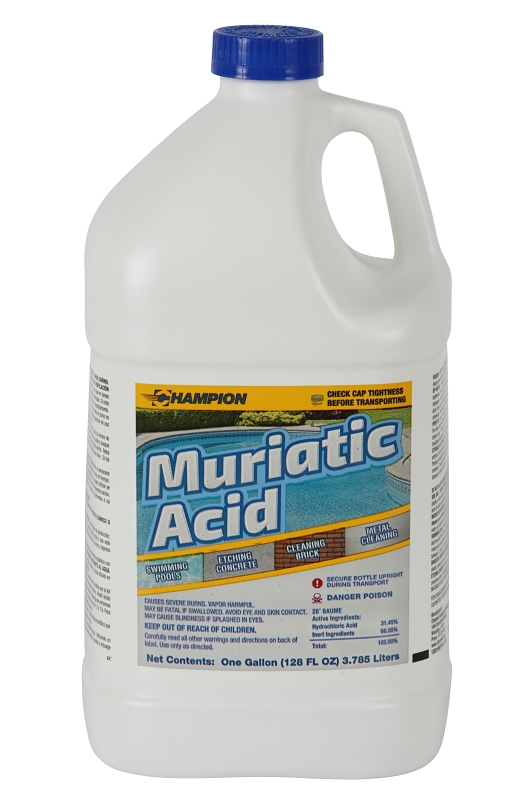 Champion CH516 Muriatic Acid, 1 gal