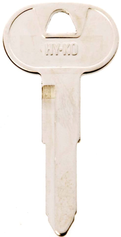 Hy-Ko 11010B56 Key Blank, Brass, Nickel, B56 Key Number