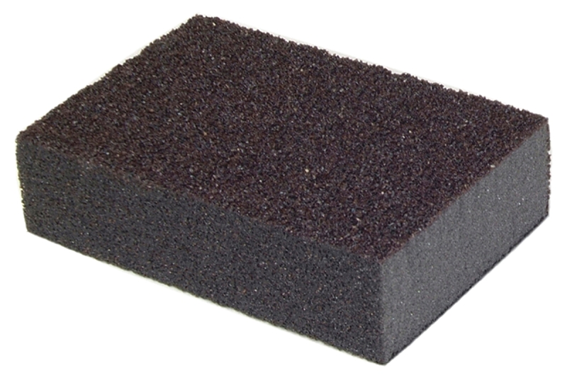 NORTON MultiSand 49506 Sanding Sponge, 4 in L, 2-3/4 in W, Fine