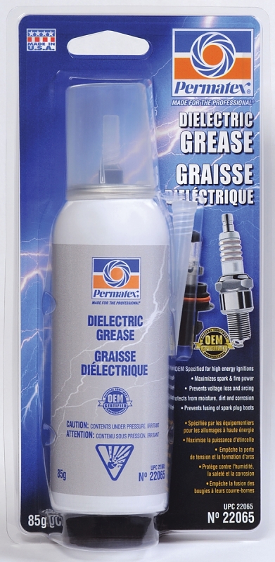 Permatex 22065 Dielectric Tune-Up Grease, 3 oz Can, White