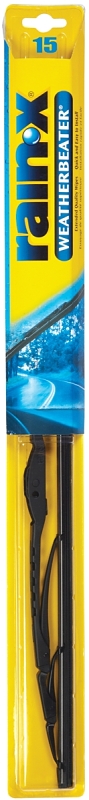 Rain-X Weatherbeater 79815 Wiper Blade, 15 in, Rubber/Stainless Steel