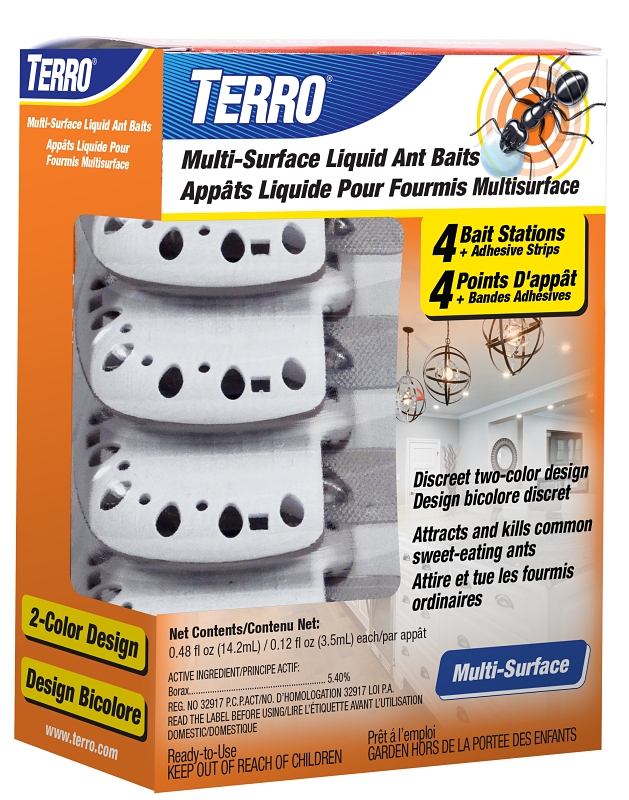 Terro T334CAN Ant Bait, Multi-Surface, Liquid, Sweet