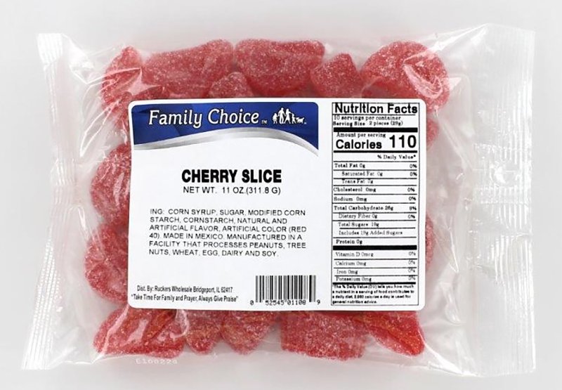 CHERRY SLICES BAG 11 OZ