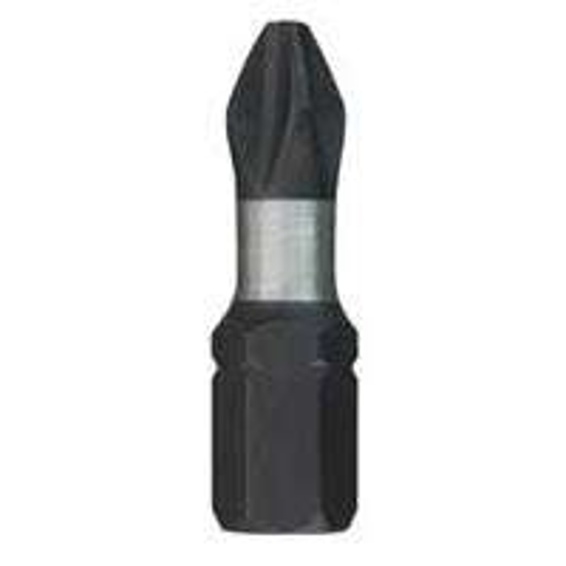 Milwaukee 48-32-4444 Insert Bit, P2R Drive, Phillips Drive, 1/4 in Shank, Hex Shank, 1 in L, Steel