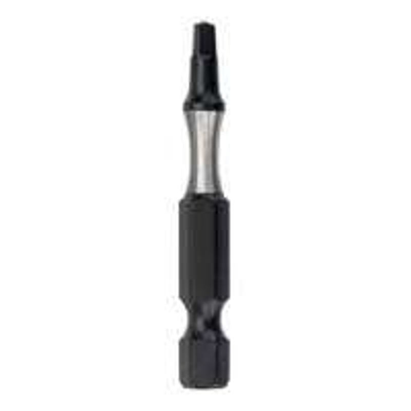 Milwaukee 48-32-4606 Power Bit, #2 Drive, Square Recess Drive, 1/4 in Shank, Hex Shank, 2 in L, Proprietary Steel