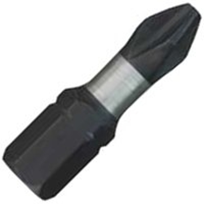 Milwaukee 48-32-5003 Insert Bit, #2 Drive, Phillips Drive, 1/4 in Shank, Hex Shank, 1 in L, Steel