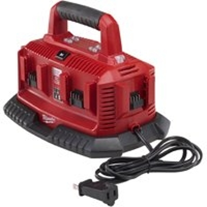 Milwaukee 48-59-1806 Sequential Charger, 18 V Input, 30, 60 min Charge, Battery Included: No