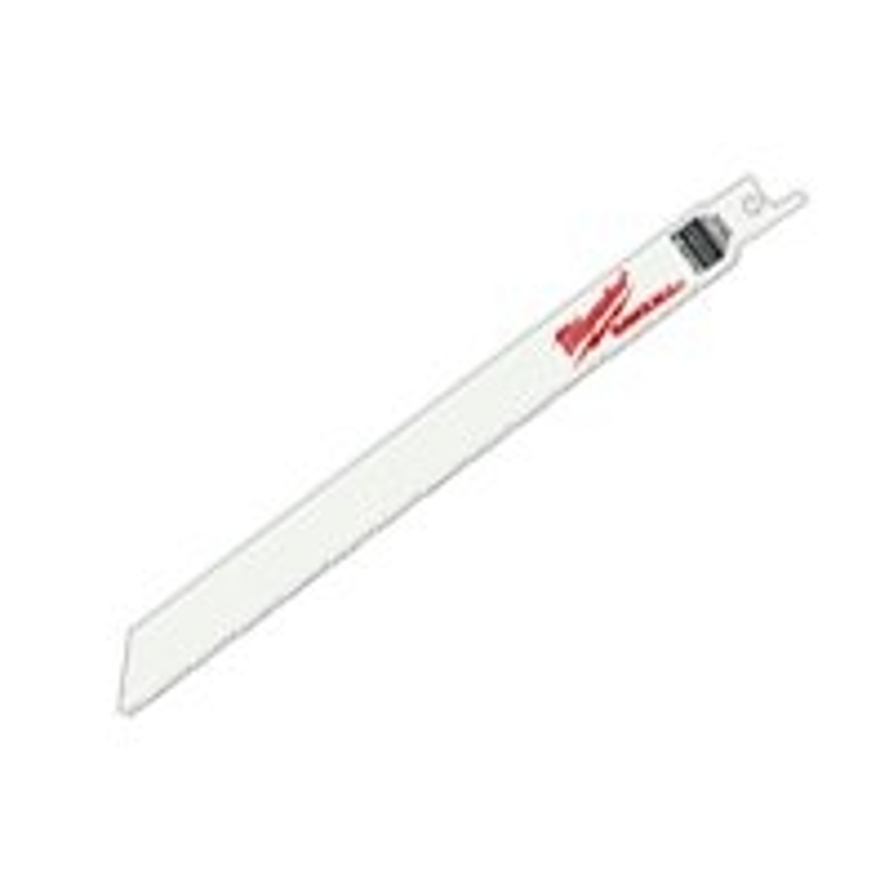 Milwaukee 48-00-5194 Reciprocating Saw Blade, 5/8 in W, 12 in L, 10/14 TPI, Bi-Metal Cutting Edge