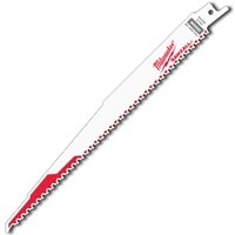Milwaukee 48-01-7036 Reciprocating Saw Blade, 3/4 in W, 9 in L, 5 TPI