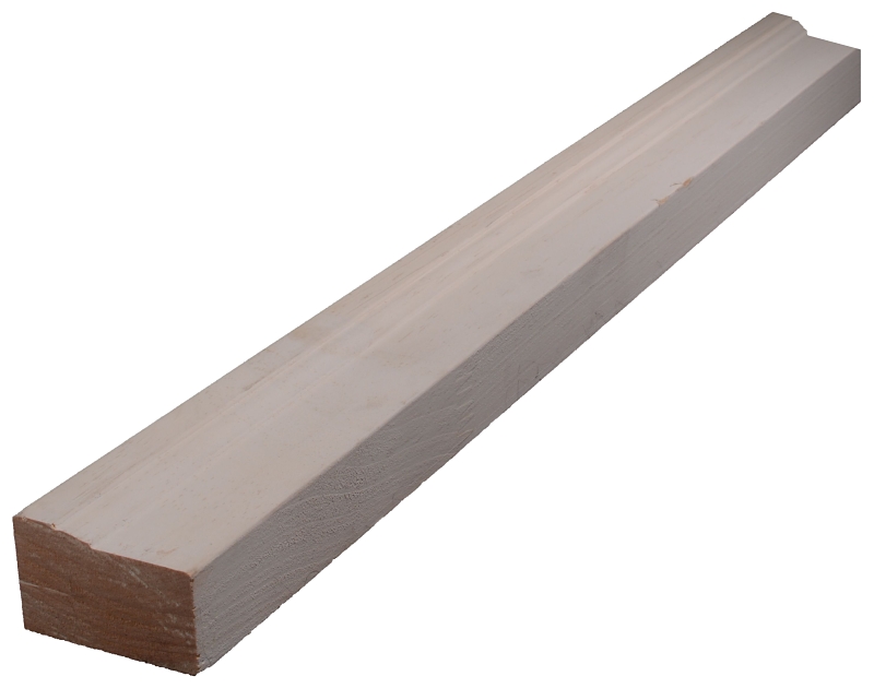 ALEXANDRIA Moulding 0W180-93096C1 Brick Moulding, 96 in L, 4 in W, Pine Wood