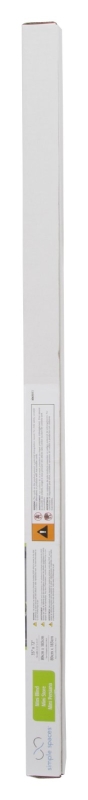 Simple Spaces PVCMB-19A Blind, 72 in L, 35 in W, Vinyl, White