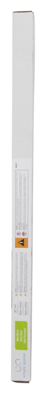 Simple Spaces PVCMB-5AA Blind, 64 in L, 30 in W, Vinyl, Alabaster
