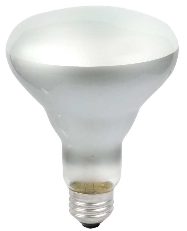 Sylvania 15103 Incandescent Lamp, 45 W, BR30 Lamp, Medium Lamp Base, 350 Lumens, 2850 K Color Temp, 2000 hr Average Life