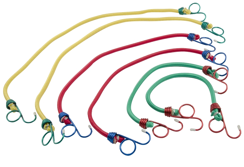 Erickson 06659 Bungee Cord, Assorted, Hook End