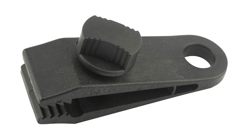 Erickson 51029 Tarp Clip, Nylon, Black