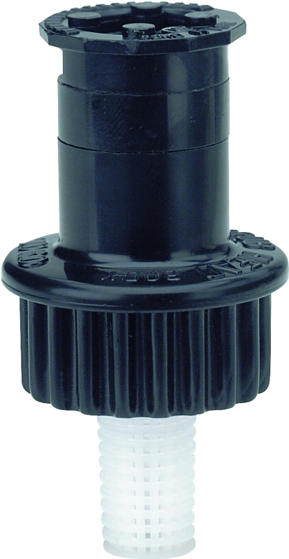 Toro 53114 Spray Sprinkler, 1/2 in Connection, 5 to 15 ft, 27 deg Nozzle Trajectory, Plastic