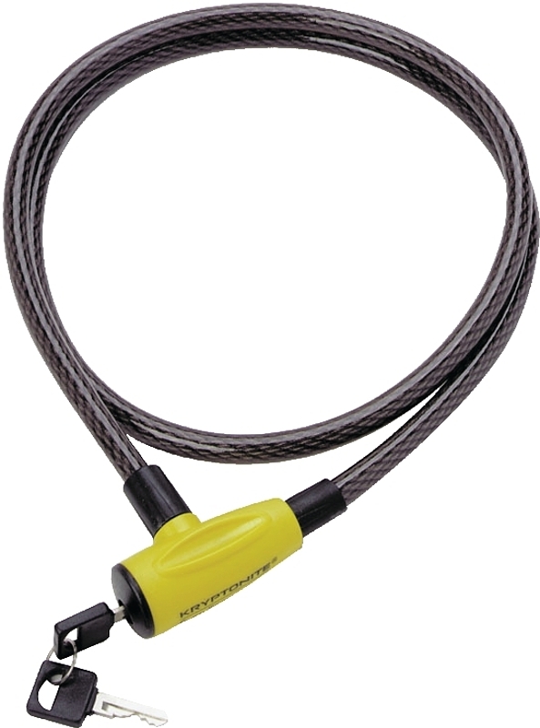 Schlage 999218 Flexible Cable Lock, Steel Shackle