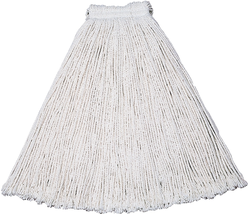 Rubbermaid FGV11700 WH00 Wet Mop Head, White, 1 in Headband