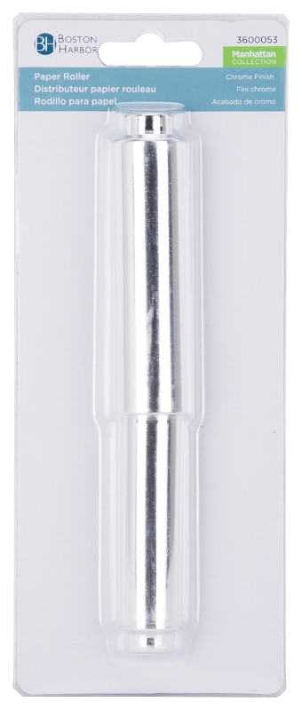 Boston Harbor PBC0003-3L Paper Roller, Plastic, Chrome, Wall Mounting