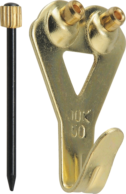 OOK 50005 Picture Hanger, 50 lb, Steel, Blue