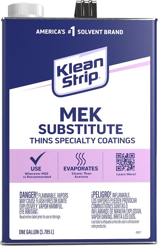 Klean Strip EKPT94401 Paint Thinner, Liquid, Free, Clear, Water