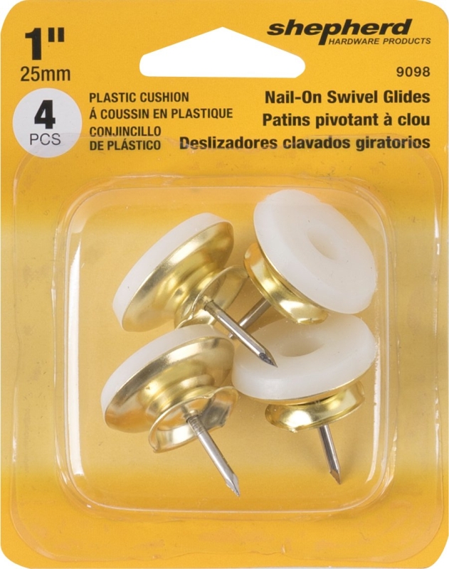 Shepherd Hardware 9098 Furniture Glide, Nylon