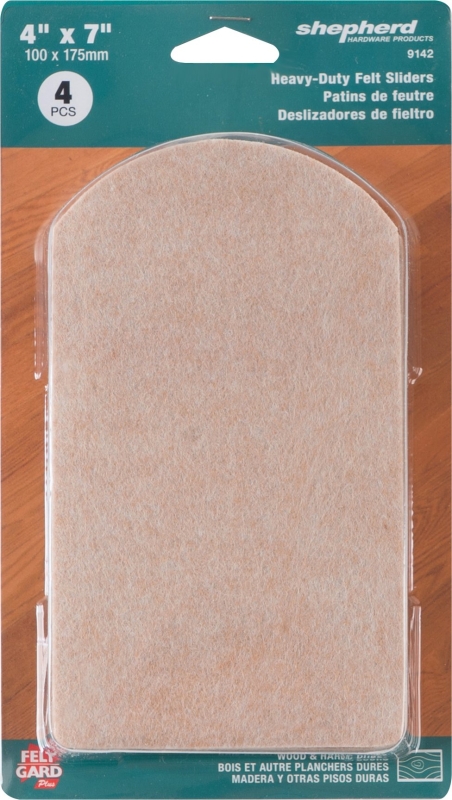 Shepherd Hardware 9142 Mover Pad, Felt/Foam