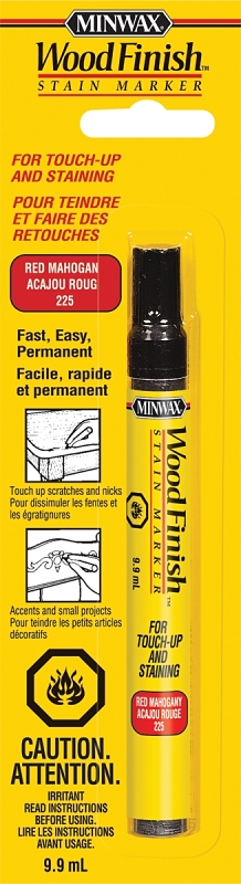 Minwax Wood Finish 23484 Stain Marker, Liquid, Red Mahogany, 9.9 mL