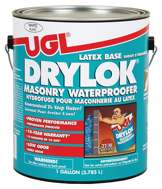 Drylok 98013 Masonry Waterproofer, White, 3.78 L