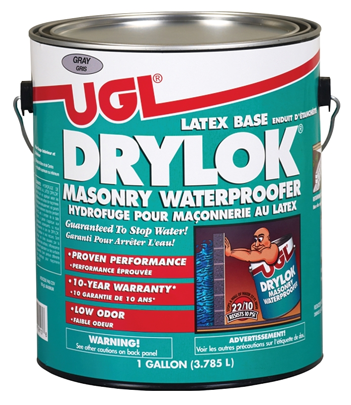 Drylok 98113 Masonry Waterproofer, Gray, 3.78 L