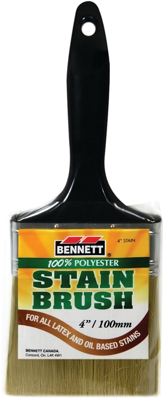 Bennett 4IN STAIN Brush, 4 in W
