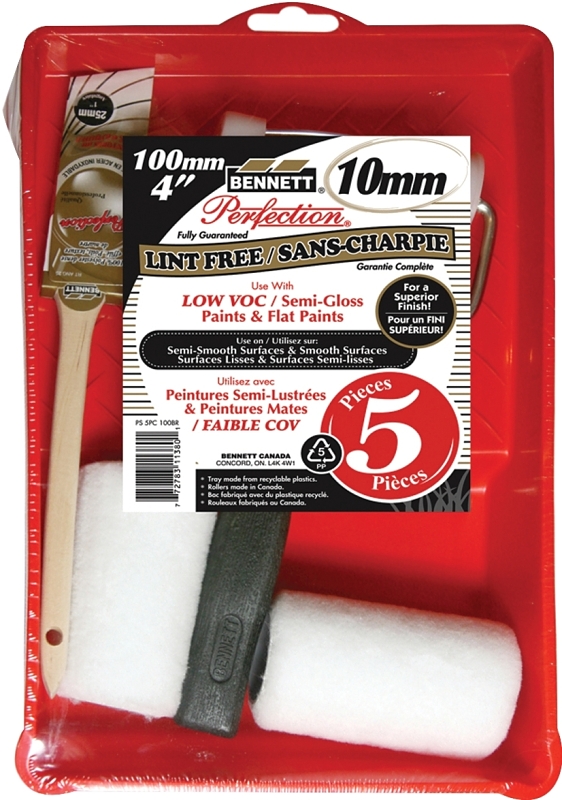 Bennett PS 5PC 100 BR Paint Roller Kit