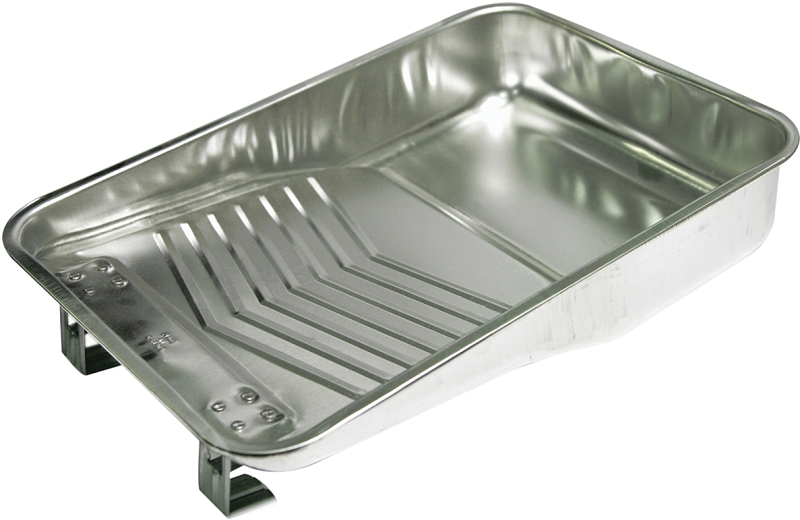 Bennett T-3 (4149) METAL Deepwell Paint Tray, 9-1/2 in L, 2 qt, Aluminum