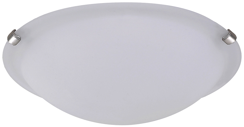 Canarm IFM161651 Flush Mount Ceiling Fixture, 120 V, 180 W, 3-Lamp, Type A Lamp, Steel Fixture, Brushed Pewter Fixture