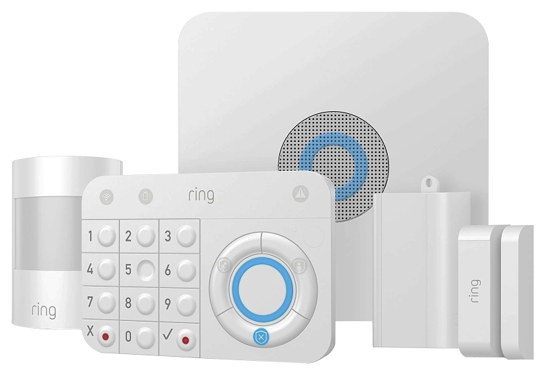 Ring 4K11S7-0EN0 Alarm Security Kit, White