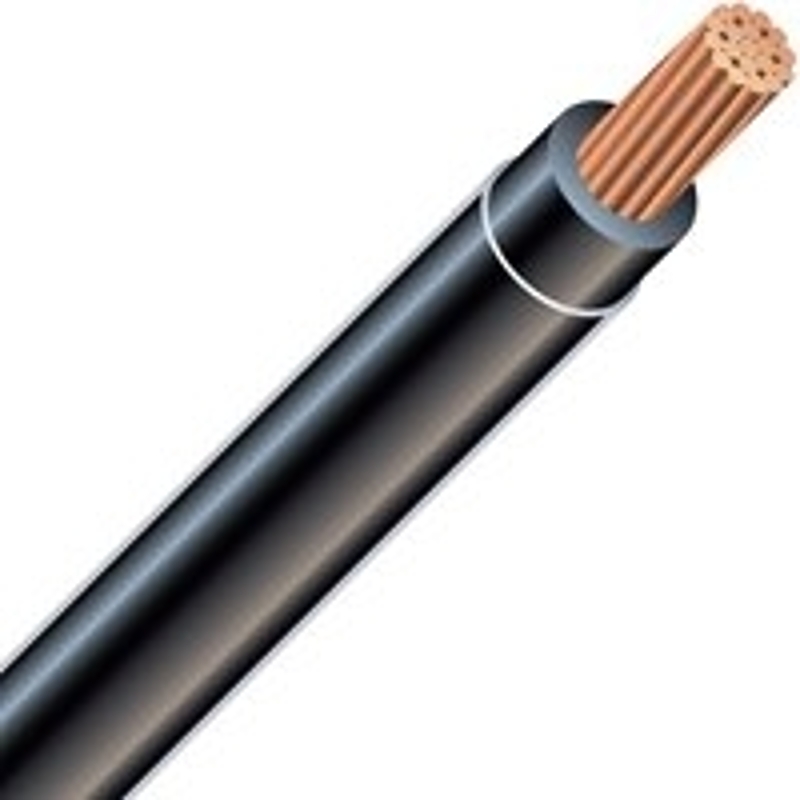 Southwire 47205003 Building Wire, 12 AWG Wire, 1 -Conductor, 300 m L, Copper Conductor, PVC Sheath, Black Sheath
