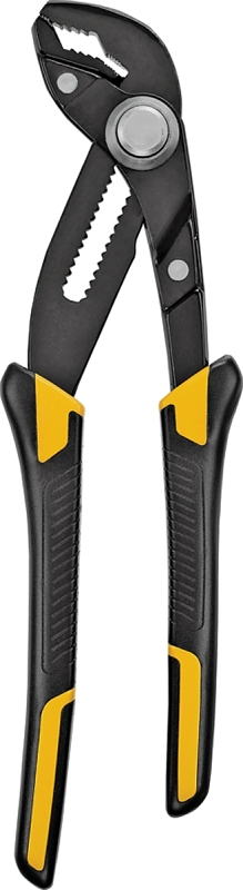 DEWALT Push-Lock Series DWHT70270 Plier, 12 in OAL, 3-3/4 in Jaw Opening, Black/Yellow Handle, Cushion-Grip Handle
