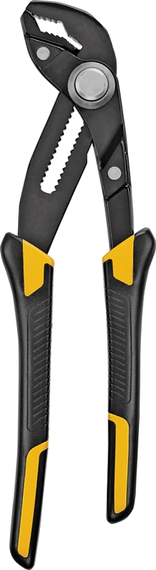 DeWALT Push-Lock Series DWHT70271 Plier, 12 in OAL, 4-1/2 in Jaw Opening, Black/Yellow Handle, Cushion-Grip Handle