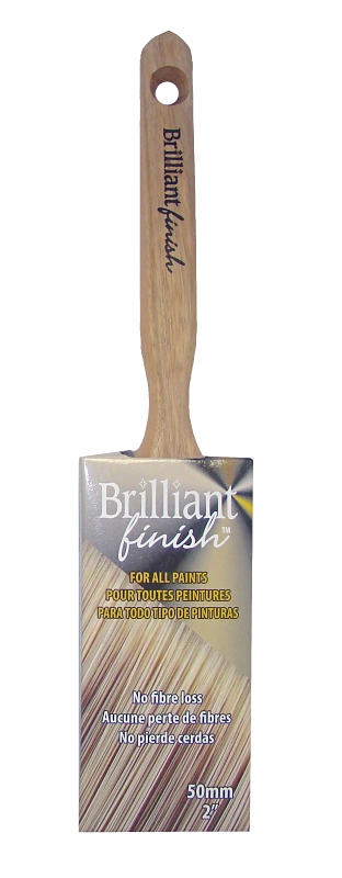 Nour 1335-50N Paint Brush, 2 in W, Straight Brush, Polyester SRT Bristle, Sash Handle